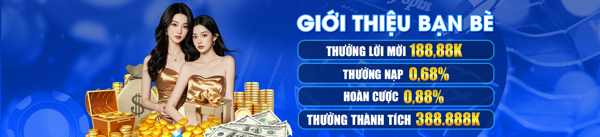 Hình ảnh quảng cáo của twin68 hiển thị nền tảng và các lợi ích